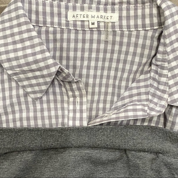 ✨After Market Cold Shoulder Contrast Sweat Shirt✨ - Picture 2 of 3